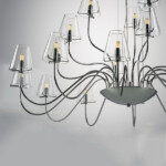 в наличии 758214 Люстра подв. DIAFANO 21х40W G9 ХРОМ/ПРОЗРАЧНЫЙ - купить в интернет-магазине Светильники Торг