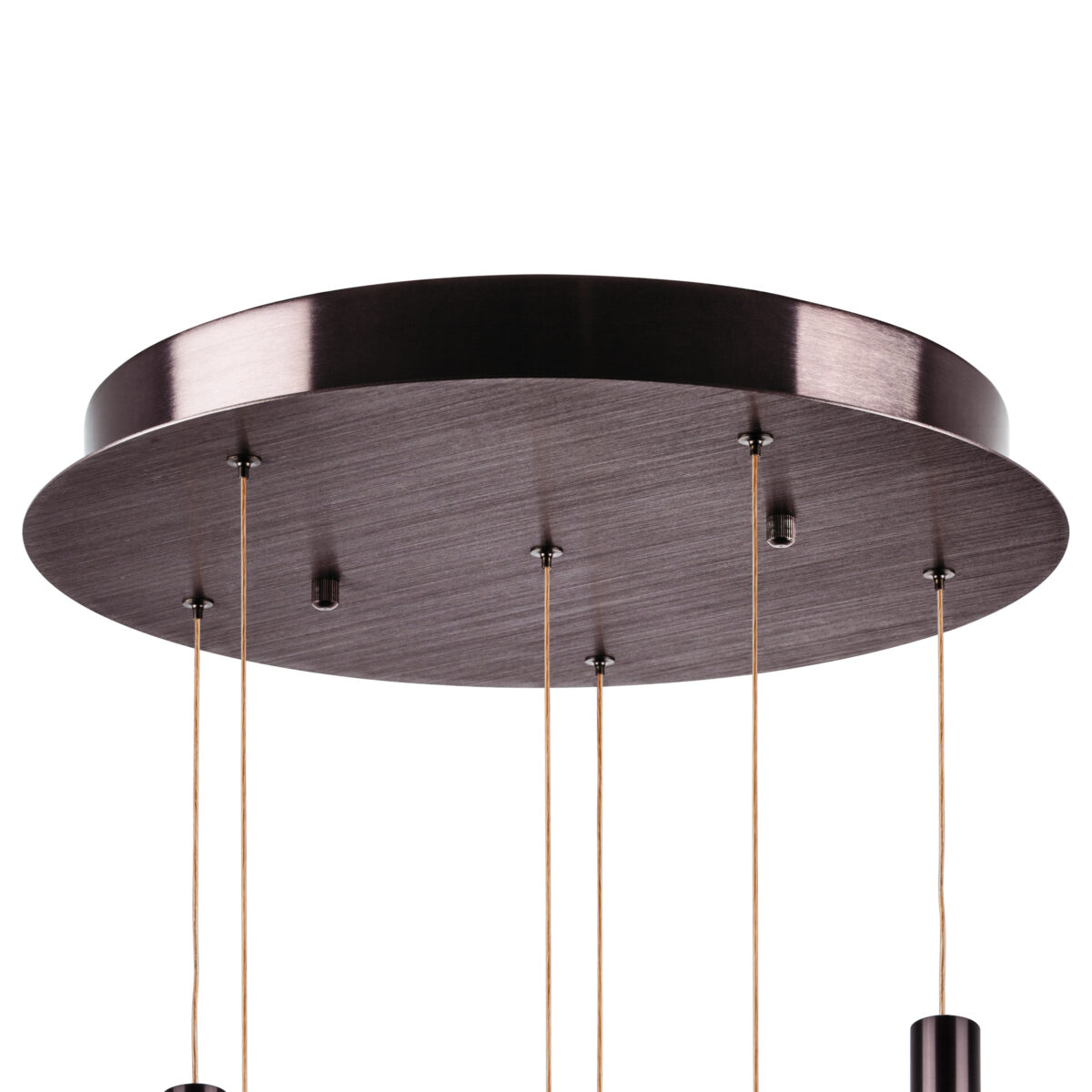 801180 Люстра SFERETTA LED 18х1,35W 1200LM КОФЕЙНЫЙ/ПРОЗРАЧНЫЙ 3000K — изображение 2