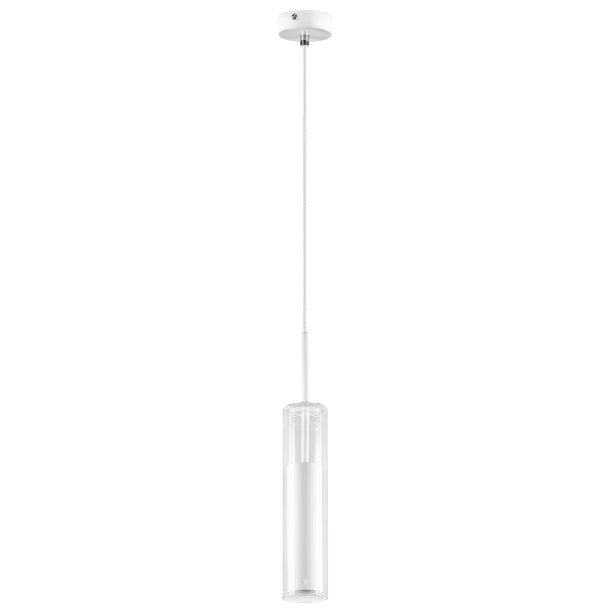 в наличии 756016 Люстра CILINO 1х40W GU10 БЕЛЫЙ МАТОВЫЙ - купить в интернет-магазине Светильники Торг