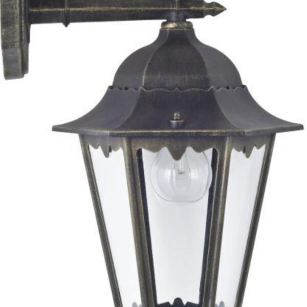 1809-1W, уличный светильник, D260*W190*H515, 1xE27x100W, IP44, excluded