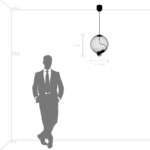 в наличии 805303 Люстра COLORE 1х8W (led) E27 АЛЮМИНИЙ/КОНЬЯЧНЫЙ - купить в интернет-магазине Светильники Торг