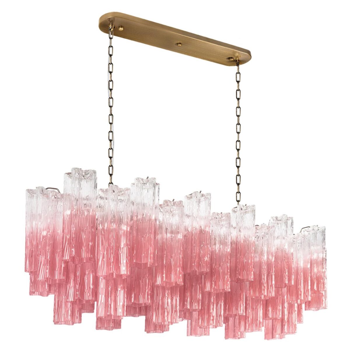 10580/1000R Clear pink Подвесной светильник LOFT IT Murano — изображение 1