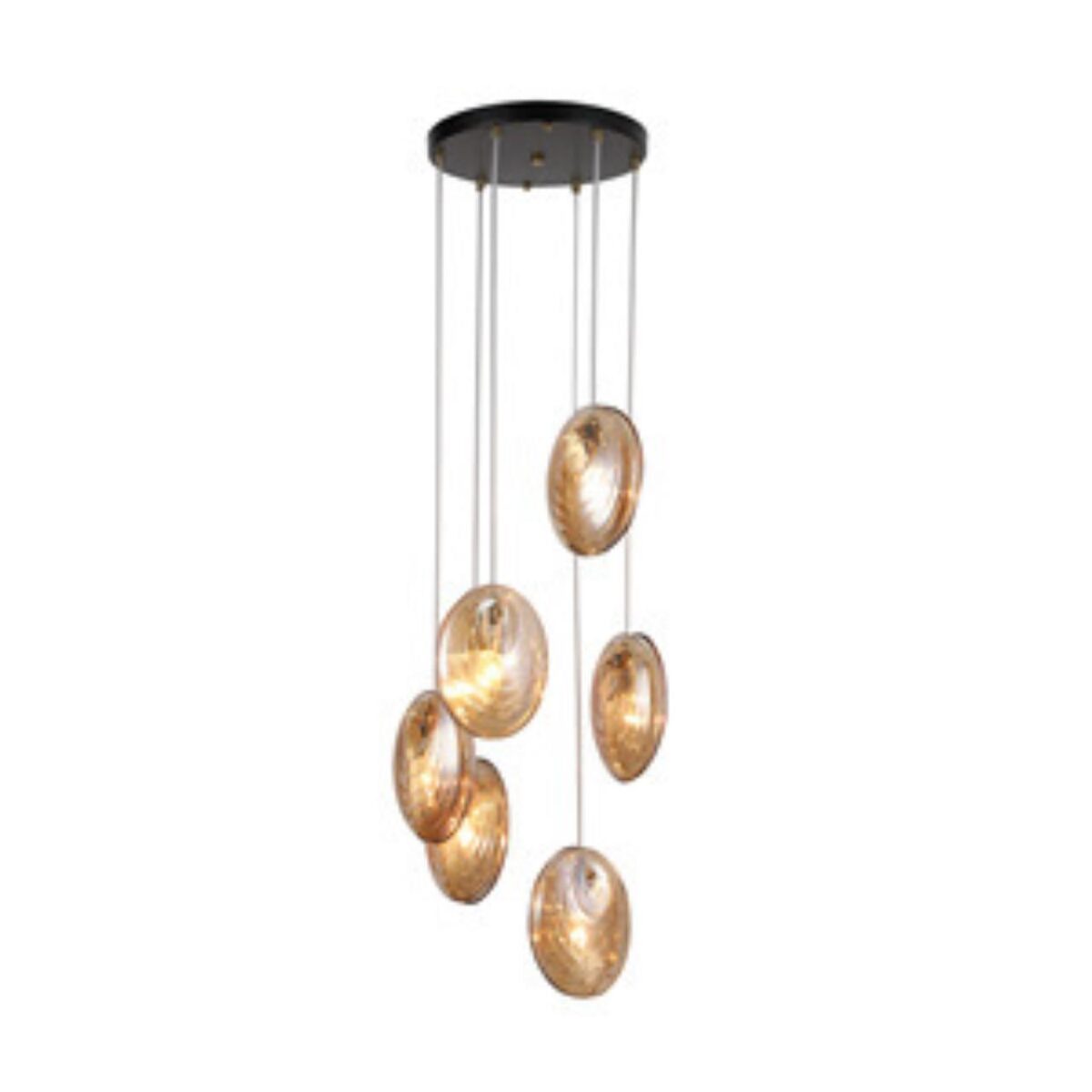 4485-6P, подвесная люстра, D380xH400/1200, 6xE14x60W, excluded — изображение 1