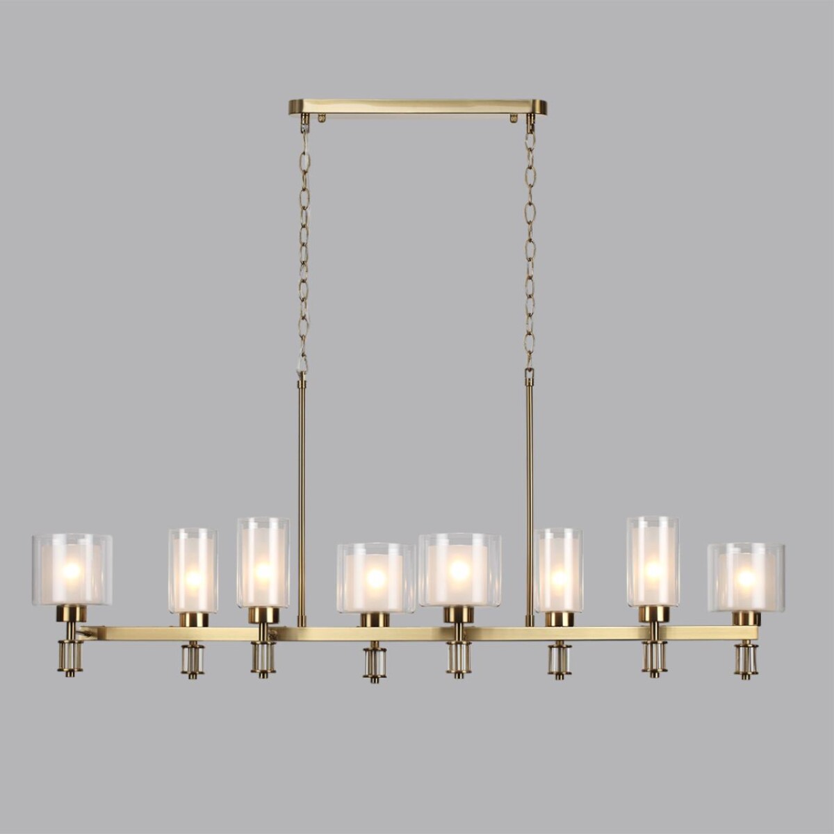 5088/8A CLASSIC ODL25 635 античная бронза/стекло Люстра E14 8*40W SAGA — изображение 4