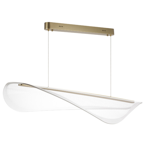 в наличии 731403 Люстра VARESE 32W LED 1867LM 360G ЗОЛОТО 3000K - купить в интернет-магазине Светильники Торг