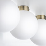 в наличии 812021 Люстра GLOBO 1х40W E14 БРОНЗА/БЕЛЫЙ - купить в интернет-магазине Светильники Торг