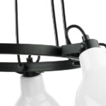 в наличии 761160 Люстра ACROBATA 6х40W E14 ЧЕРНЫЙ/БЕЛЫЙ - купить в интернет-магазине Светильники Торг