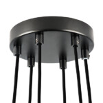 в наличии 761160 Люстра ACROBATA 6х40W E14 ЧЕРНЫЙ/БЕЛЫЙ - купить в интернет-магазине Светильники Торг