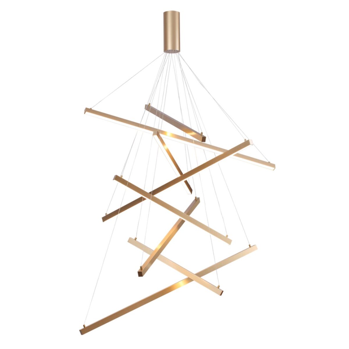 в наличии 3860/96L L-VISION ODL19 309 золото Подвесной светильник LED 96W 5190Лм 3000К 220V COMETA - купить в интернет-магазине Светильники Торг