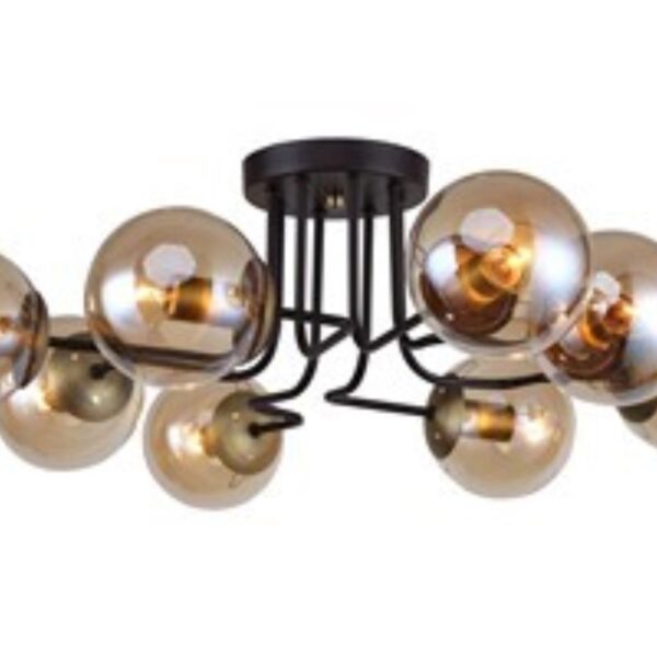 2344-8U, потолочный светильник, D720xW675xH220, 8xE14x40W, excluded