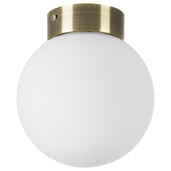 в наличии 812011 Люстра GLOBO 1х40W E14 БРОНЗА/БЕЛЫЙ - купить в интернет-магазине Светильники Торг