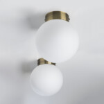 в наличии 812011 Люстра GLOBO 1х40W E14 БРОНЗА/БЕЛЫЙ - купить в интернет-магазине Светильники Торг