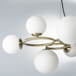 в наличии 815091 Люстра GLOBO 9х40W G9 ЛАТУНЬ - купить в интернет-магазине Светильники Торг