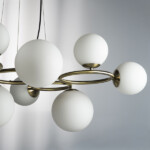 в наличии 815091 Люстра GLOBO 9х40W G9 ЛАТУНЬ - купить в интернет-магазине Светильники Торг