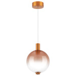 в наличии 805402 Люстра COLORE LED 1х6W 320LM ЧЕРНЫЙ/КРАСНЫЙ 3000K - купить в интернет-магазине Светильники Торг