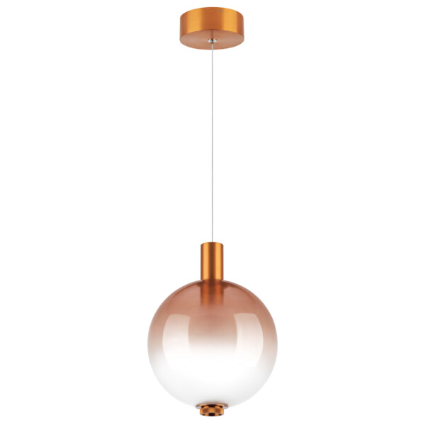 в наличии 805402 Люстра COLORE LED 1х6W 320LM ЧЕРНЫЙ/КРАСНЫЙ 3000K - купить в интернет-магазине Светильники Торг