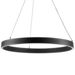 в наличии 748027 Люстра SATURNO LED 36W 2500LM 70G ЧЕРНЫЙ 3000-6000K - купить в интернет-магазине Светильники Торг