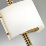 5415/2WA MODERN ODL_EX23 151 бронзовый/белый матовый/металл/стекло Бра E27 2*40W MARGARET — изображение 4