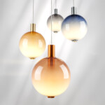 в наличии 805403 Люстра COLORE LED 1х6W 320LM ЗОЛОТО/ЯНТАРНЫЙ 3000K - купить в интернет-магазине Светильники Торг