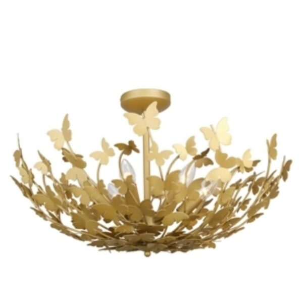 4735-6C, потолочный светильник, D650xH370, 6xE14x40W, excluded