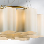 802163 Подвес NUBI 6х40W E27 ШАМПАНЬ/БЕЛЫЙ — изображение 2