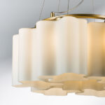 802163 Подвес NUBI 6х40W E27 ШАМПАНЬ/БЕЛЫЙ — изображение 3