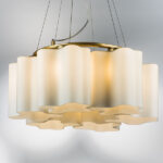 802163 Подвес NUBI 6х40W E27 ШАМПАНЬ/БЕЛЫЙ — изображение 5
