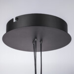 в наличии 737427 Люстра EMISFERO 19W LED 1347LM 130G ЧЕРНЫЙ/МЕДЬ 3000K - купить в интернет-магазине Светильники Торг