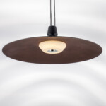 в наличии 737427 Люстра EMISFERO 19W LED 1347LM 130G ЧЕРНЫЙ/МЕДЬ 3000K - купить в интернет-магазине Светильники Торг