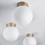 в наличии 812013 Люстра GLOBO 1х40W E14 ШАМПАНЬ/БЕЛЫЙ - купить в интернет-магазине Светильники Торг