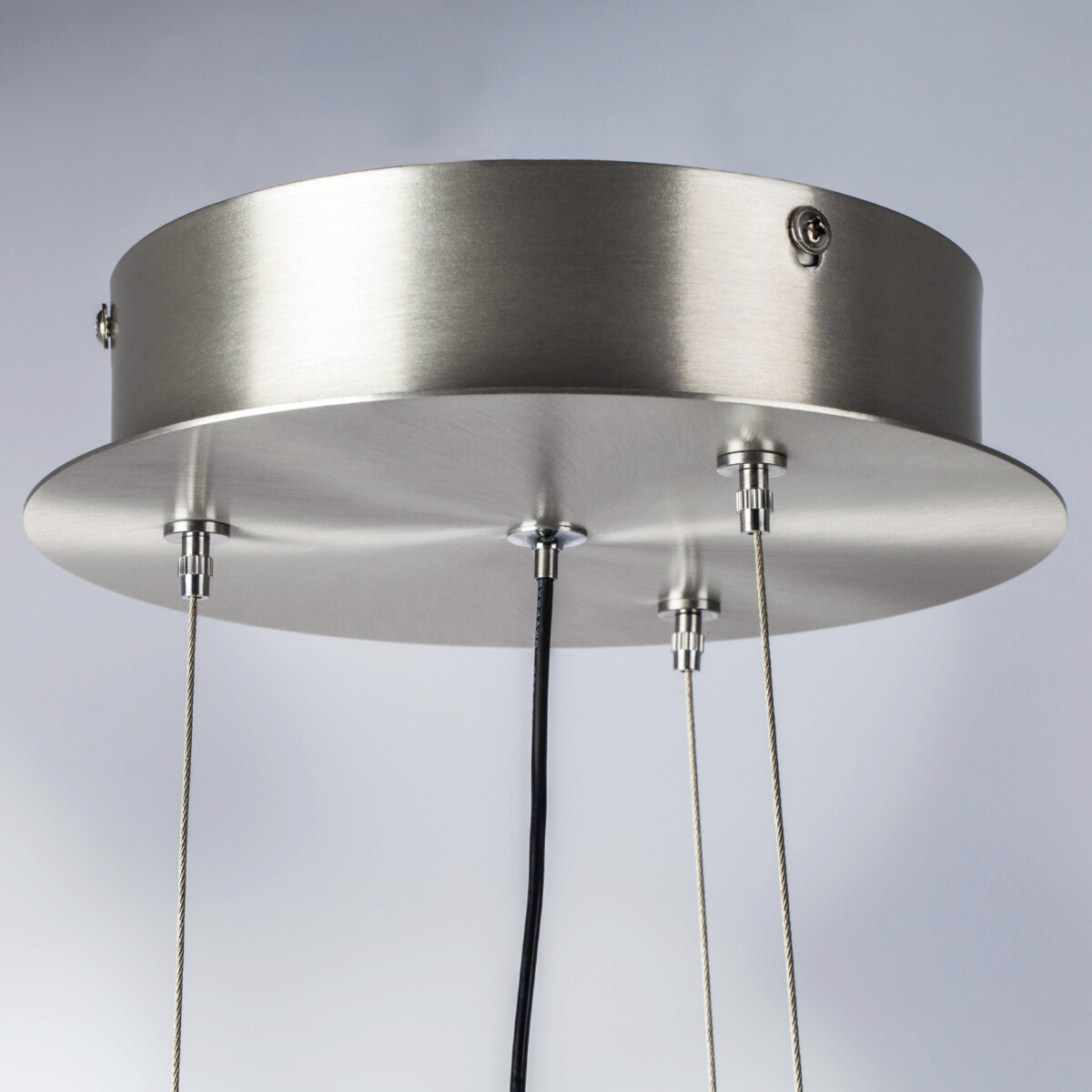 в наличии 794110 Люстра NAPOLI LED 12W 700LM АЛЮМИНИЙ/ПРОЗРАЧНЫЙ 3000K - купить в интернет-магазине Светильники Торг