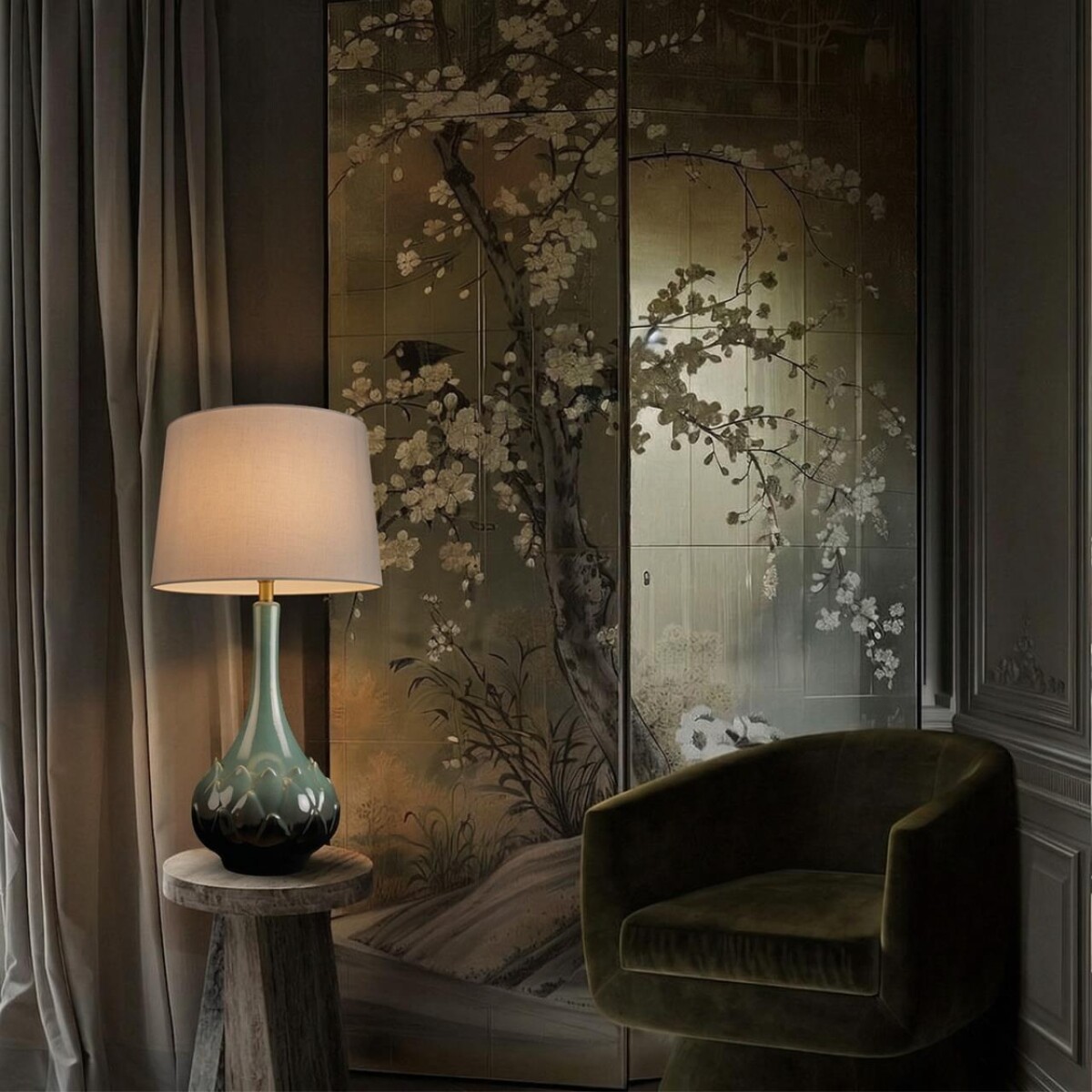 10518T Green Настольная лампа LOFT IT Kale — изображение 5