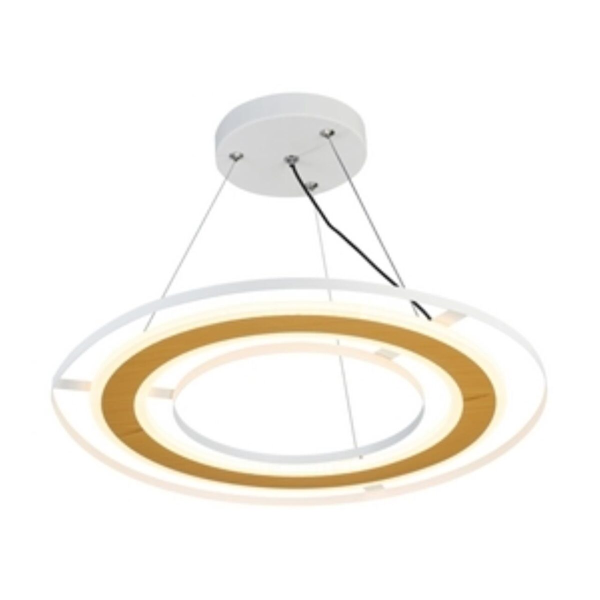 4696-4P, подвесная люстра, D450xH400/1500, LEDx30W, 2300LM, 3000-6000K, included, remote control — изображение 1