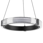 в наличии 736247 Люстра ROTONDA 21W LED 1053LM 360G ЧЕРНЫЙ 3000K - купить в интернет-магазине Светильники Торг