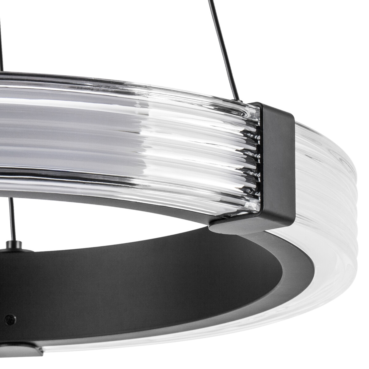 в наличии 736247 Люстра ROTONDA 21W LED 1053LM 360G ЧЕРНЫЙ 3000K - купить в интернет-магазине Светильники Торг