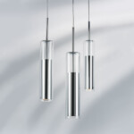 в наличии 756014 Люстра CILINO 1х40W GU10 ХРОМ - купить в интернет-магазине Светильники Торг