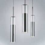 в наличии 756014 Люстра CILINO 1х40W GU10 ХРОМ - купить в интернет-магазине Светильники Торг