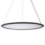 736367 Люстра ROTONDA 30W LED 2059LM 130G ЧЕРНЫЙ 3000K — изображение 3