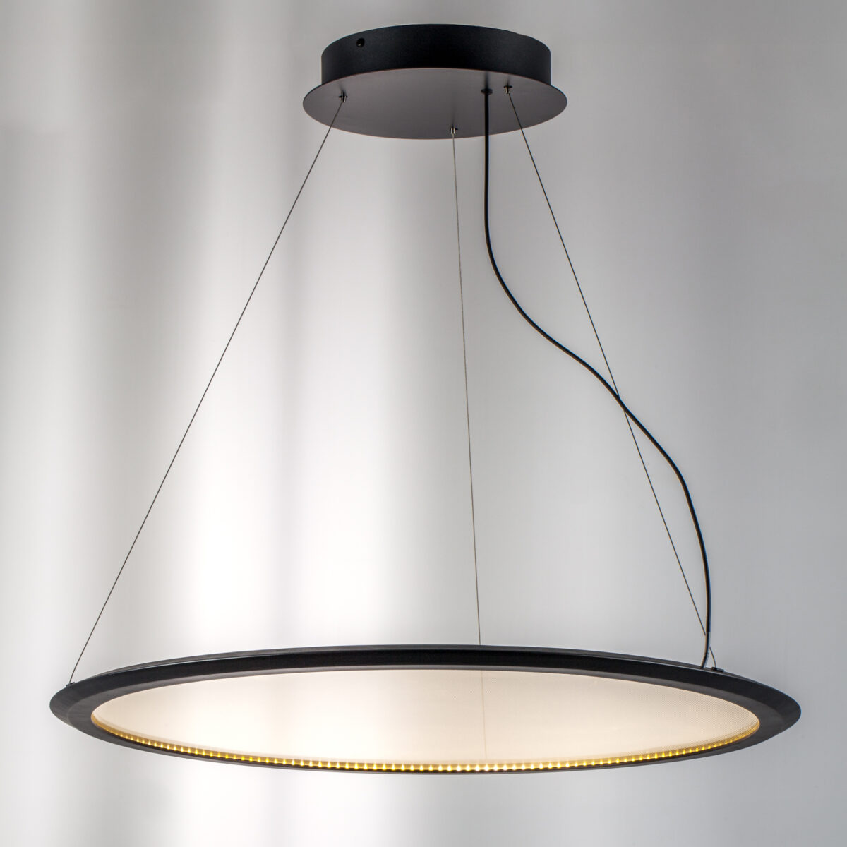 736367 Люстра ROTONDA 30W LED 2059LM 130G ЧЕРНЫЙ 3000K — изображение 6