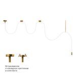 10388B Brass Потолочный светильник LOFT IT Thread — изображение 2