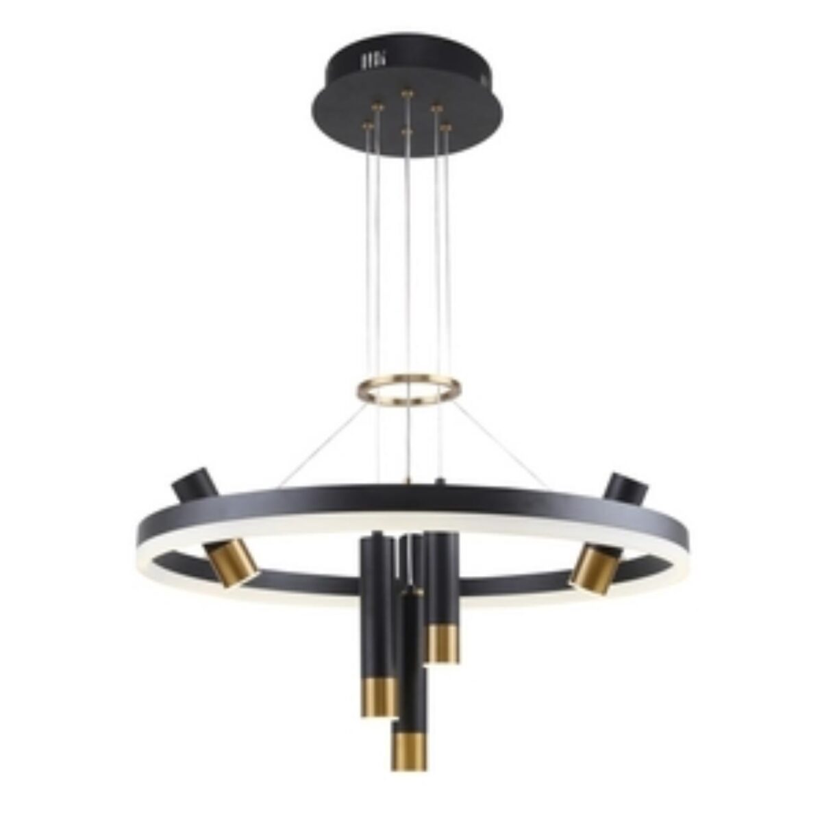 3097-7P, подвесная люстра, D600xH600/1000, LEDx35W + 6xLEDx3W, 3640LM, 4000K, included — изображение 1