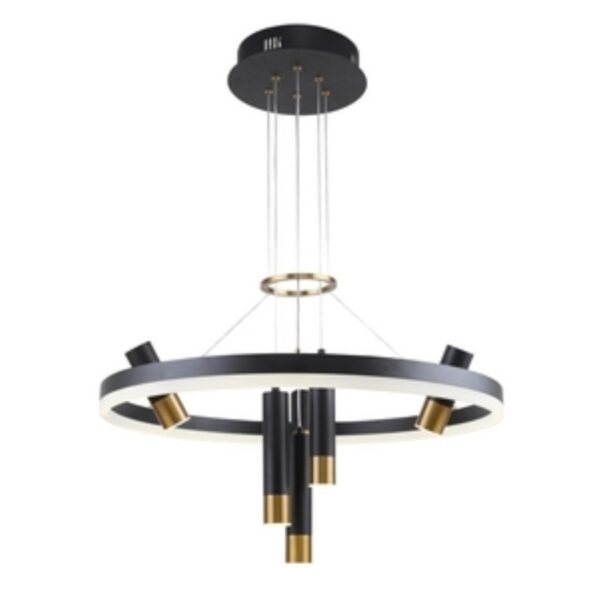 3097-7P, подвесная люстра, D600xH600/1000, LEDx35W + 6xLEDx3W, 3640LM, 4000K, included