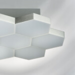 в наличии 750072 Люстра потол FAVO LED-35W 1680LM Серебро 3000K - купить в интернет-магазине Светильники Торг