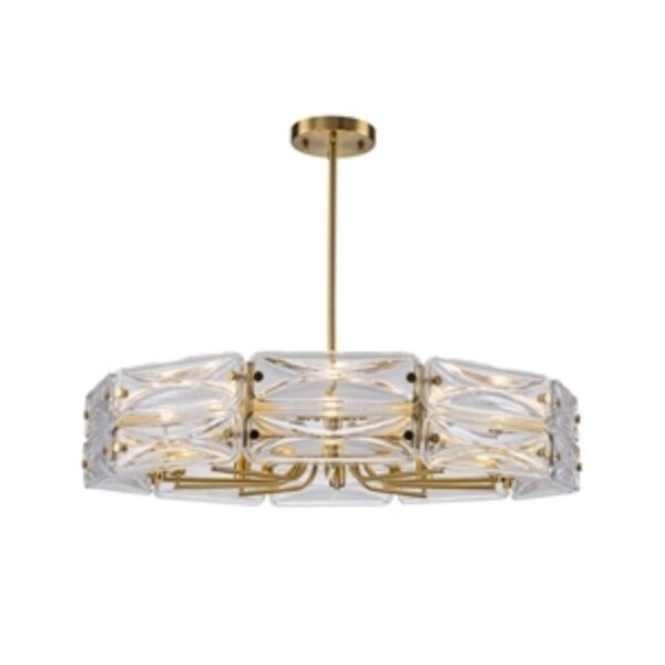 4764-10P, подвесная люстра, D830xH360/680, 10xE14x40W, excluded