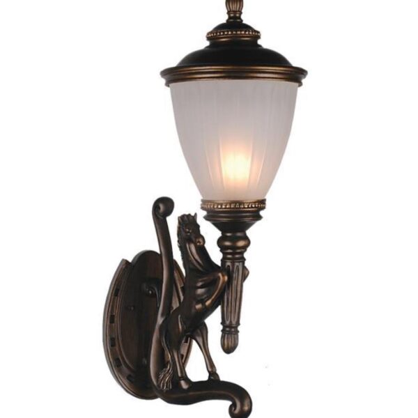 1334-1W, уличный светильник, D346xW233xH686, 1xE27x60W, IP44, excluded