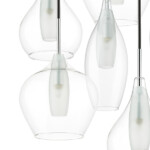 803061 Подвес PENTOLA 6х25W G9 ХРОМ/ПРОЗРАЧНЫЙ — изображение 4