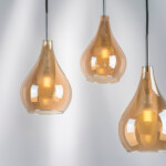 803033 Подвес PENTOLA 1х25W G9 ХРОМ/ЯНТАРЬ — изображение 2