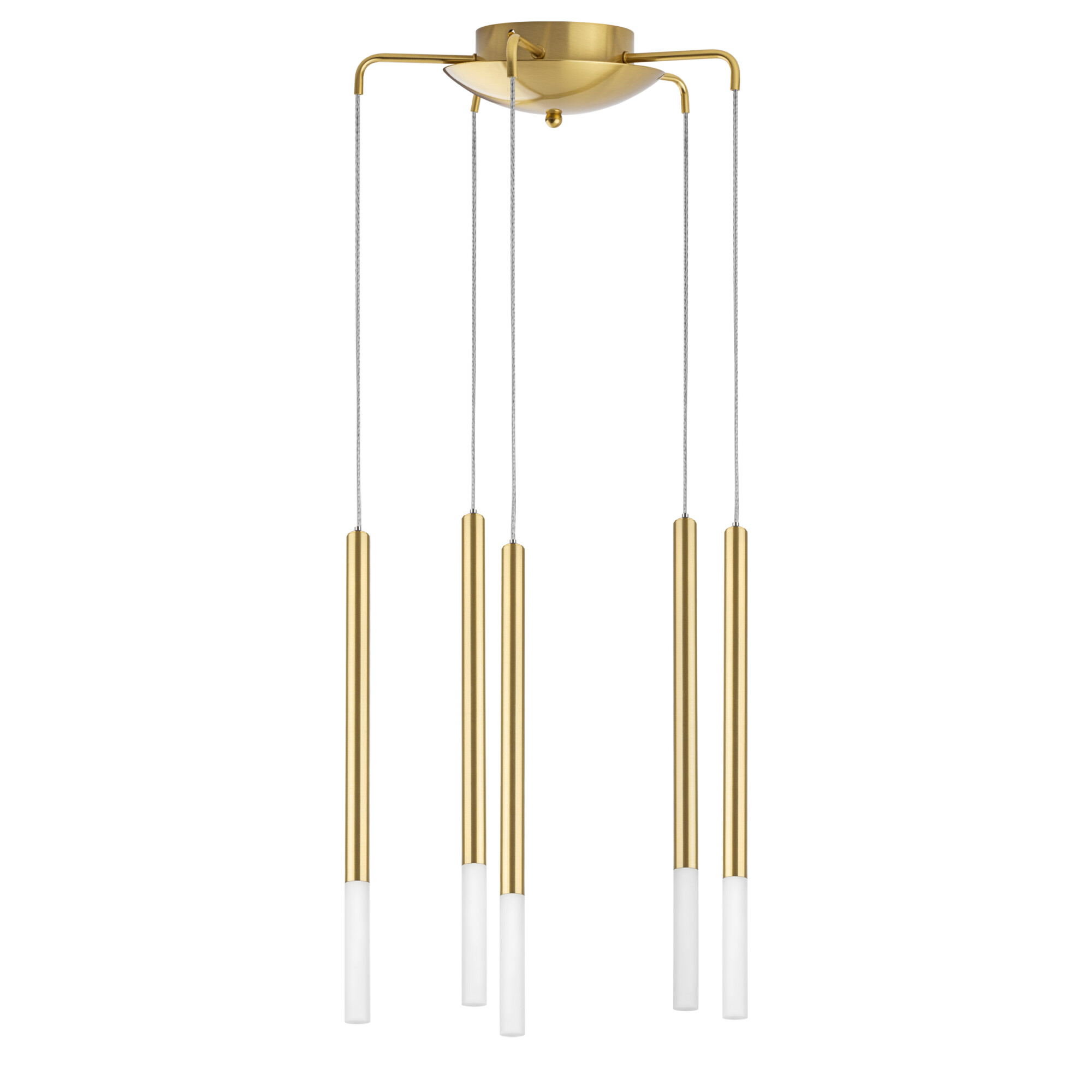 в наличии L5T747133 Люстра TUBO LED 25W 1250LM 360G ЗОЛОТО 3000K (574723+747133 (5шт) - купить в интернет-магазине Светильники Торг