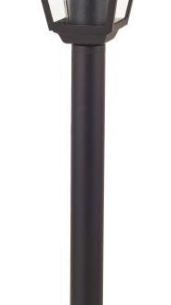 1812-1F, уличный светильник, W150*H1000, 1xE27x60W, IP44, excluded