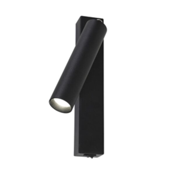 2227-1W, настенный светильник, L260xW45xH100/265, 1xLEDx7W, 560LM, 4000K, included, switch